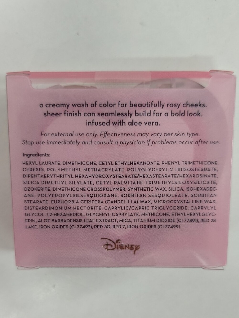 Disney Minnie Mouse Pink Crème Blush Balm - Picture 2 of 4